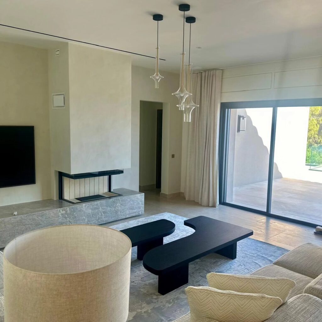 Villa aux enduits minéraux — Enduits décoratifs (1/8)